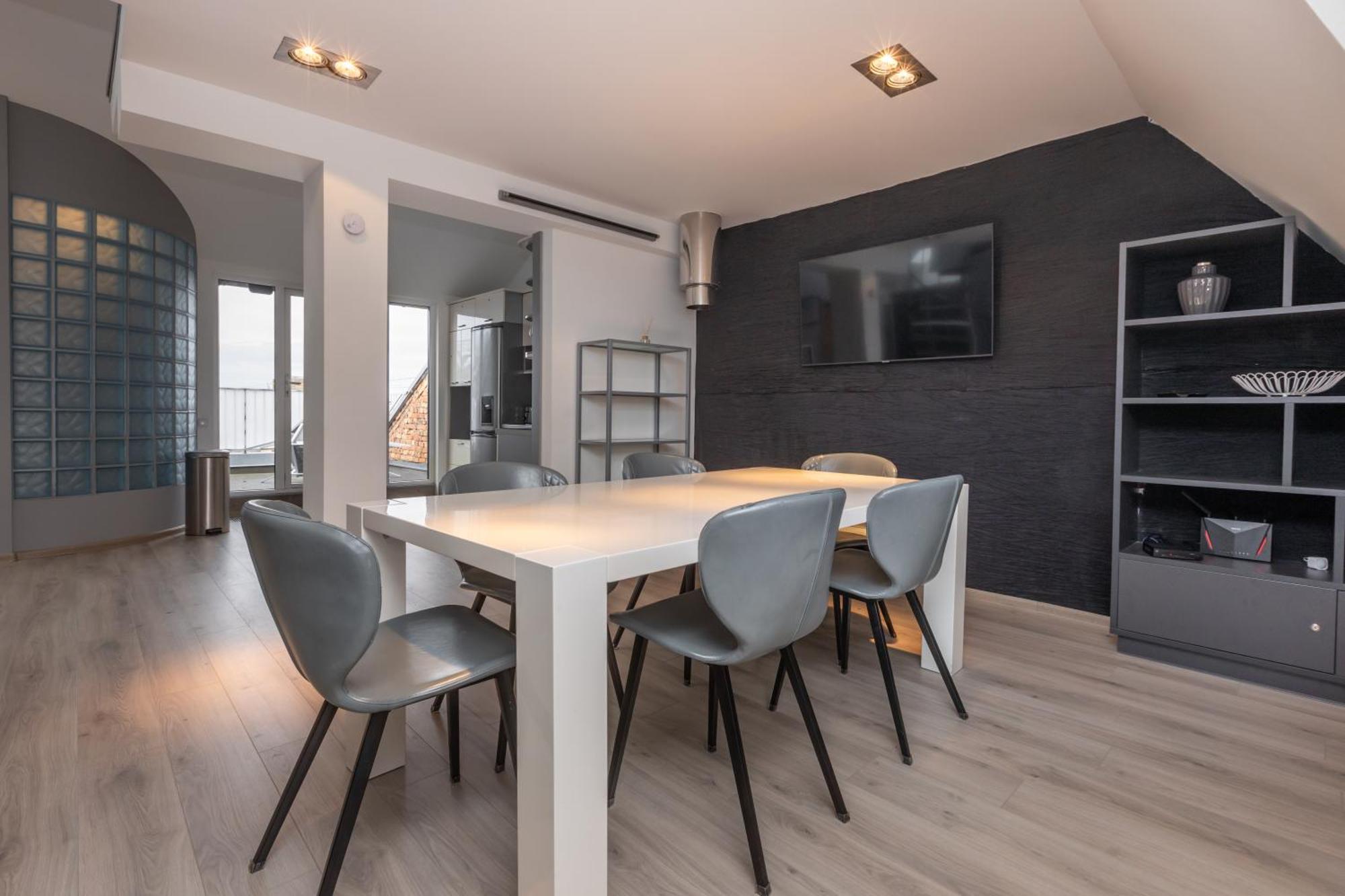 Penthouse Apartment With Terrace Riga Exteriér fotografie