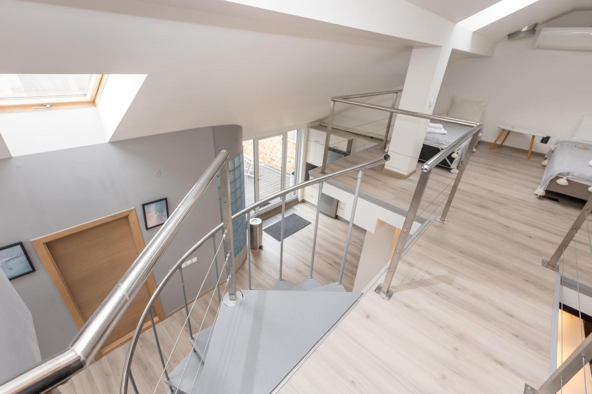 Penthouse Apartment With Terrace Riga Exteriér fotografie