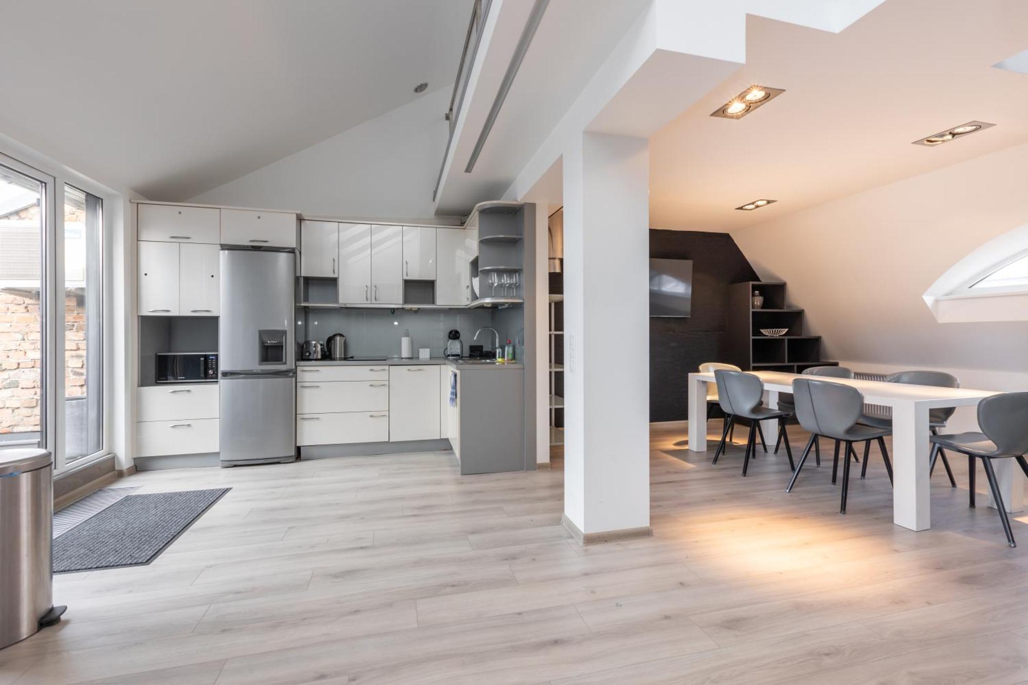 Penthouse Apartment With Terrace Riga Exteriér fotografie