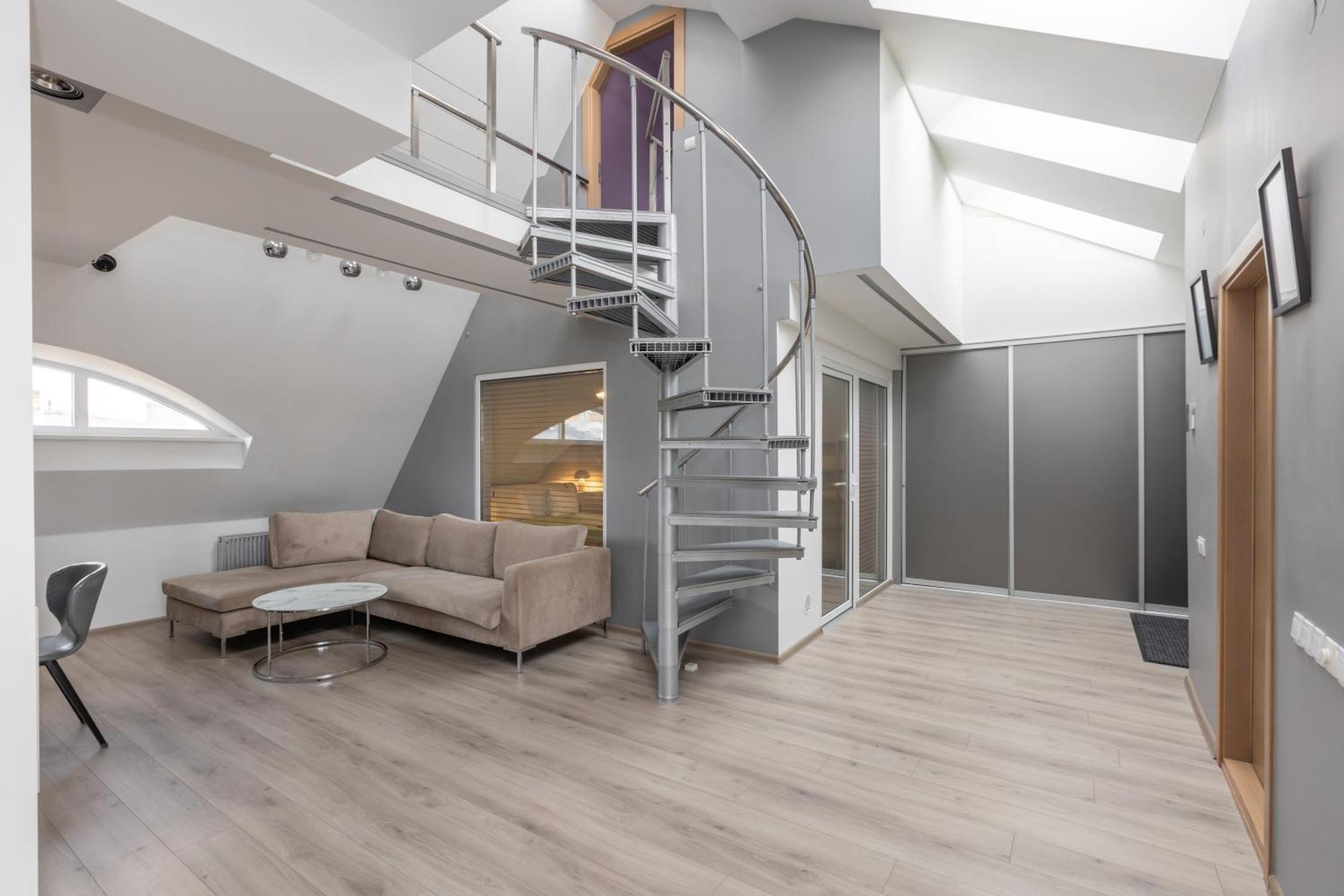 Penthouse Apartment With Terrace Riga Exteriér fotografie