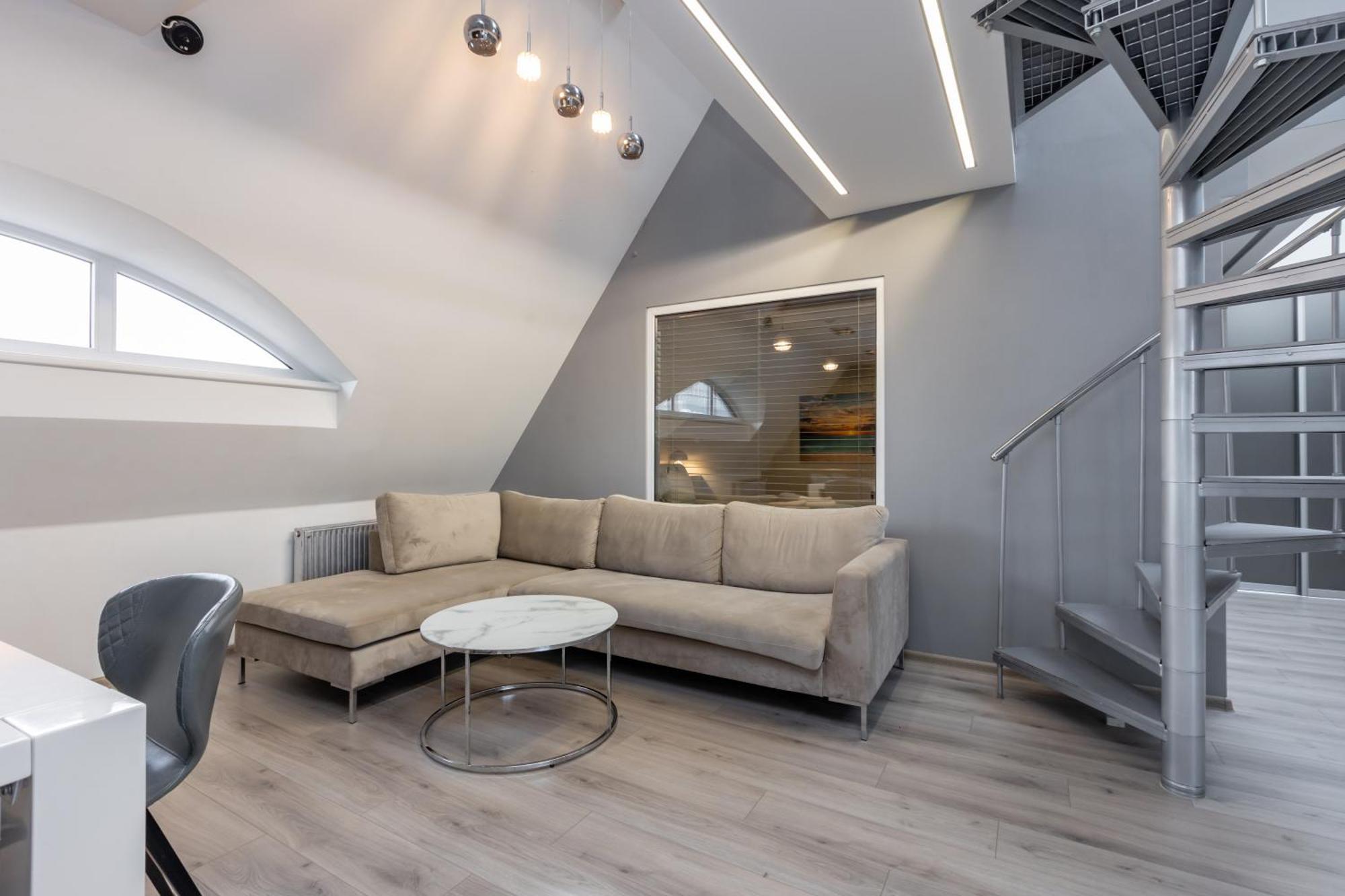Penthouse Apartment With Terrace Riga Exteriér fotografie